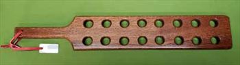 MAGNUM EXTREME PADDLE - Mahogany with 16 holes 24" x 4" x 7/8"  $44.99